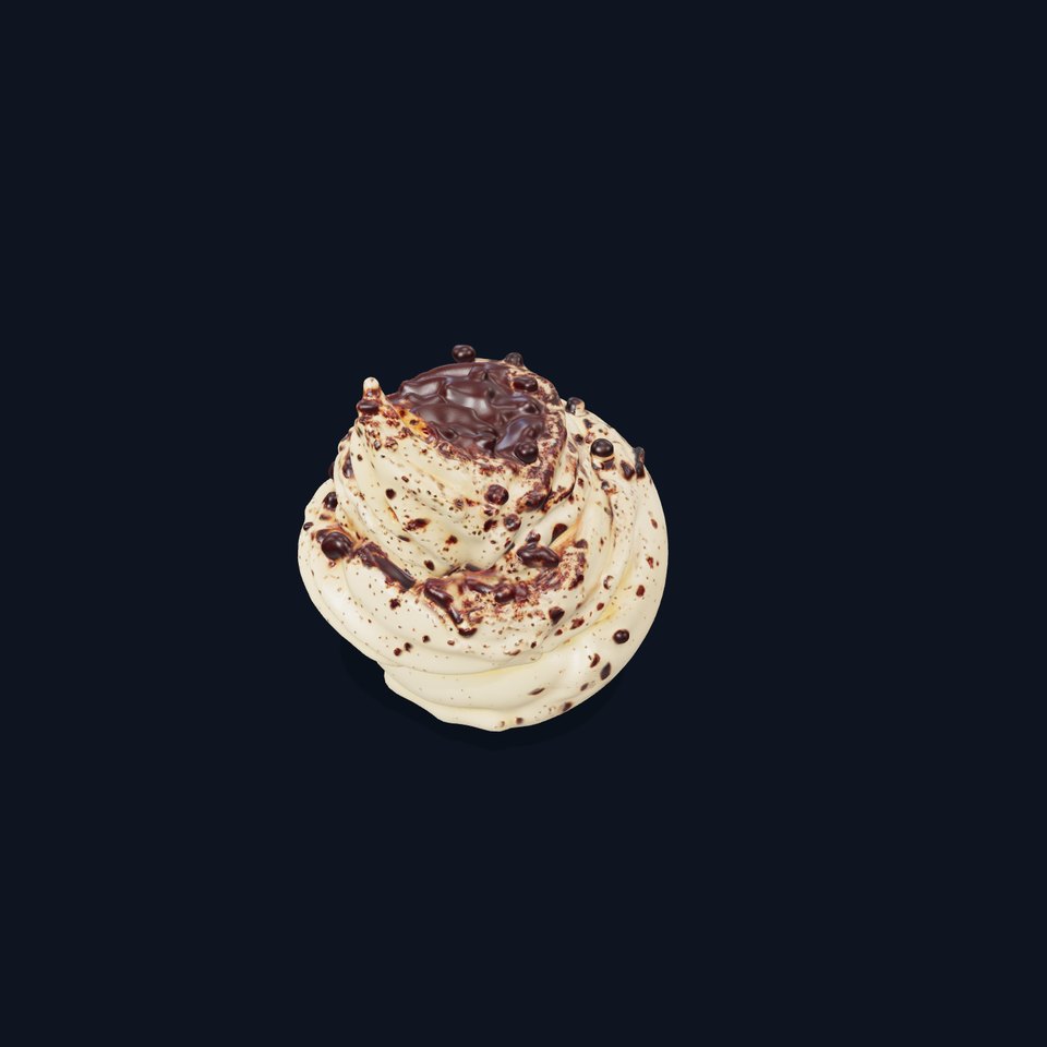 Vanilla Cone Delight model pack